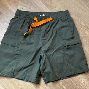 Green North Face Men’s Shorts